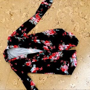 Floral jacket. Size S.